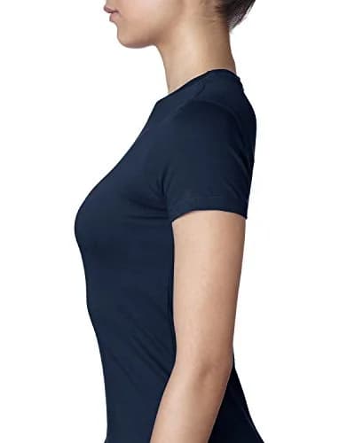 Next Level Apparel Women's Signature Style Boyfriend Jersey T-Shirt 3XL Midnight Navy | Soft Cotton Blend for Casual Wear thumbnail 2