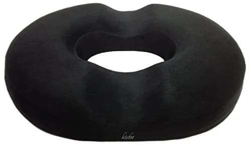 Kieba Hemorrhoid Treatment Donut Cushion 18 Inches | Premium Foam Relief for Coccyx & Sciatica thumbnail 1