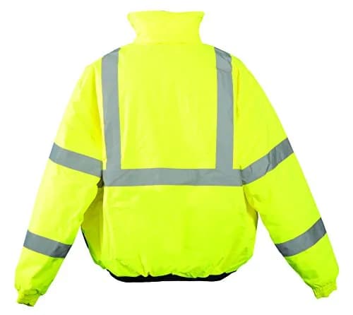 OccuNomix Black Bottom Bomber Jacket Class 3 5X-Large | Waterproof ANSI Polyester thumbnail 3