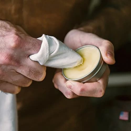 Otter Wax Boot Wax 2 oz (59 ml) | Heavy-Duty Leather Waterproofing Wax & Protective Leather Sealant for Leather Boots, Hats, & Rain Gear | All-Natural & PFAS-Free Beeswax Protectant thumbnail 4