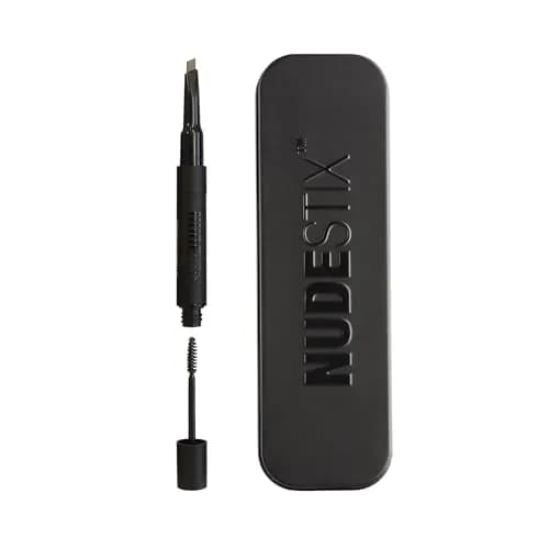 Nudestix Stylus Eyebrow Pencil & Gel – Dual-Ended Brow Definer with Precision Pencil & Clear Gel for Shaping, Filling & Setting | Dirty Blonde thumbnail 1