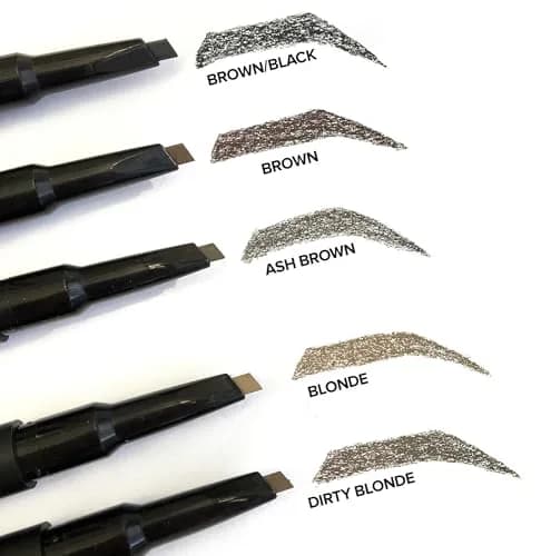 Nudestix Stylus Eyebrow Pencil & Gel – Dual-Ended Brow Definer with Precision Pencil & Clear Gel for Shaping, Filling & Setting | Dirty Blonde thumbnail 3