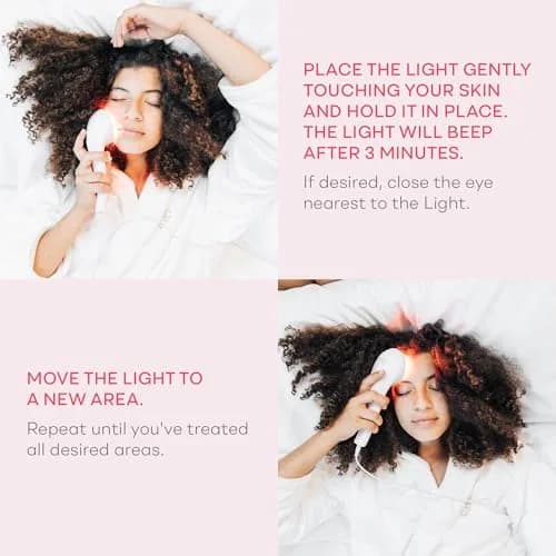 LightStim for Wrinkles LED Red Light Therapy with 72 LEDs | FDA Cleared Anti-Aging Device thumbnail 7