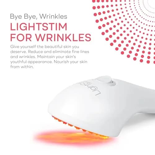 LightStim for Wrinkles LED Red Light Therapy with 72 LEDs | FDA Cleared Anti-Aging Device thumbnail 3