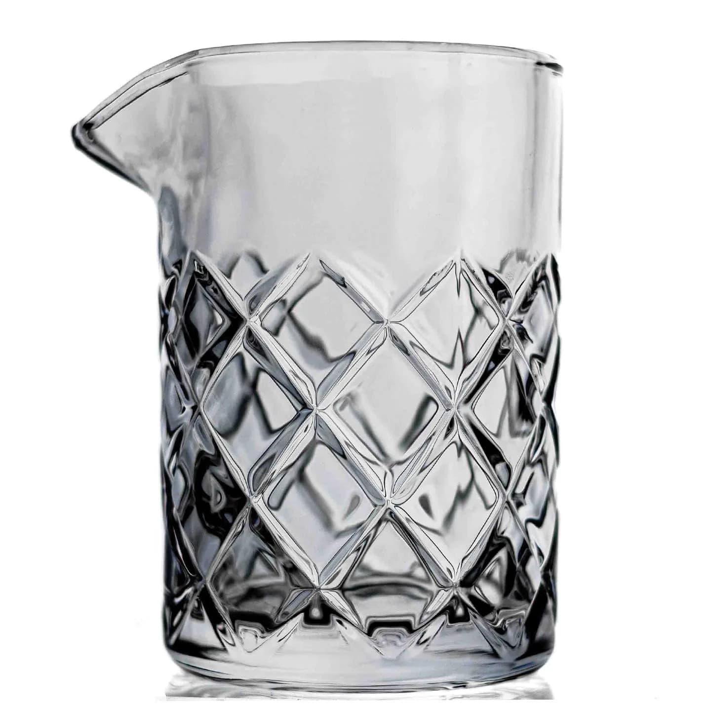 SXMFFHCG Cocktail Mixing Glass 17oz | Heavy-Duty Bar Pitcher for Stirring Drinks
