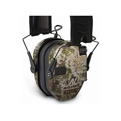 Walker's Game Ear Razor Slim Electronic Muff Kryptek Camo 23dB NRR | Sound Amplification for Shooting & Hunting thumbnail 5