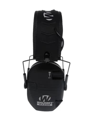 Walker's Razor Slim Electronic Muff, Black | NRR 23dB thumbnail 4