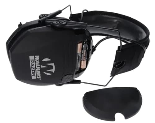 Walker's Razor Slim Electronic Muff, Black | NRR 23dB thumbnail 7
