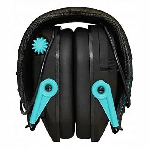 Walker's Game Ear Razor Slim Electronic Muff Teal 23dB NRR | Sound Amplification & Protection thumbnail 2