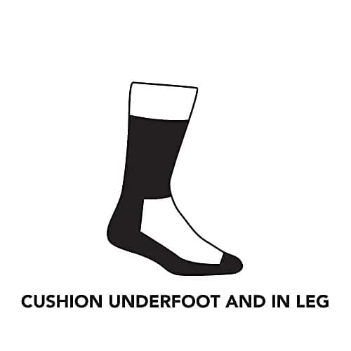Darn Tough Boot Cushion Sock - Men's Charcoal X-Large | All Weather Performance, Made in USA thumbnail 4