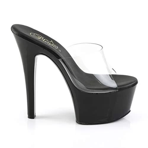 Pleaser Aspire-601 Platform Slide 6" Heel 2 1/4" Platform | Sexy Edgy Footwear for Women thumbnail 8