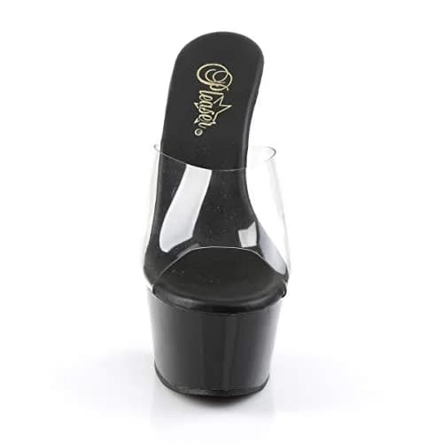 Pleaser Aspire-601 Platform Slide 6" Heel 2 1/4" Platform | Sexy Edgy Footwear for Women thumbnail 2