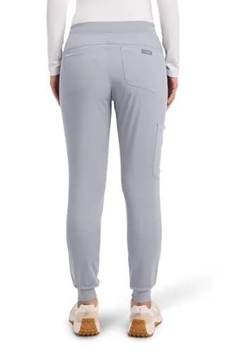 Med Couture Touch Jogger Scrub Pants for Women | 5 Pockets, Mid Rise, Lightweight, Stretch thumbnail 6