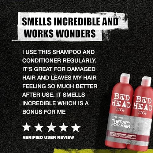 Tigi Bed Head Urban Antidotes Resurrection Shampoo & Conditioner Set, 750ml (25.36 Fl Oz x 2) | For Damaged Hair thumbnail 7