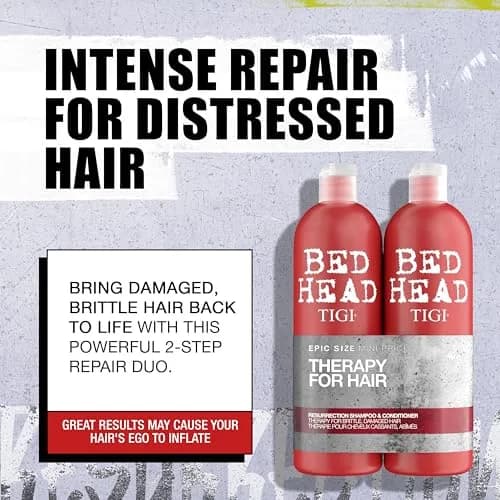 Tigi Bed Head Urban Antidotes Resurrection Shampoo & Conditioner Set, 750ml (25.36 Fl Oz x 2) | For Damaged Hair thumbnail 2