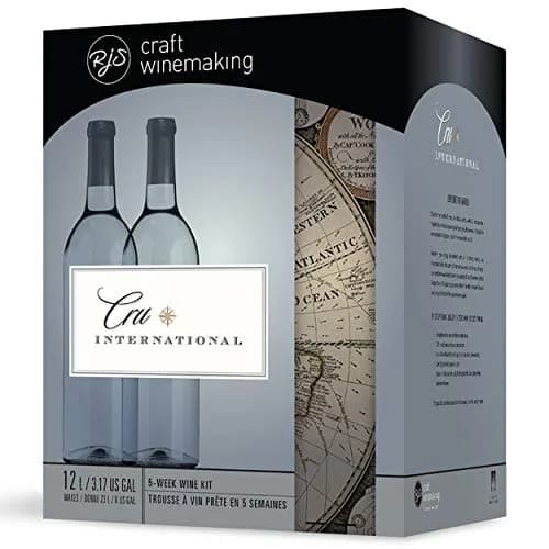 RJS Craft Winemaking Cru International Washington Merlot 12 L | Classic Washington Style, Rich & Complex thumbnail 1