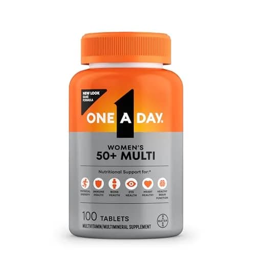 ONE A DAY Women’s Multivitamin 50+ Tablets | Supports Aging & Immunity thumbnail 1