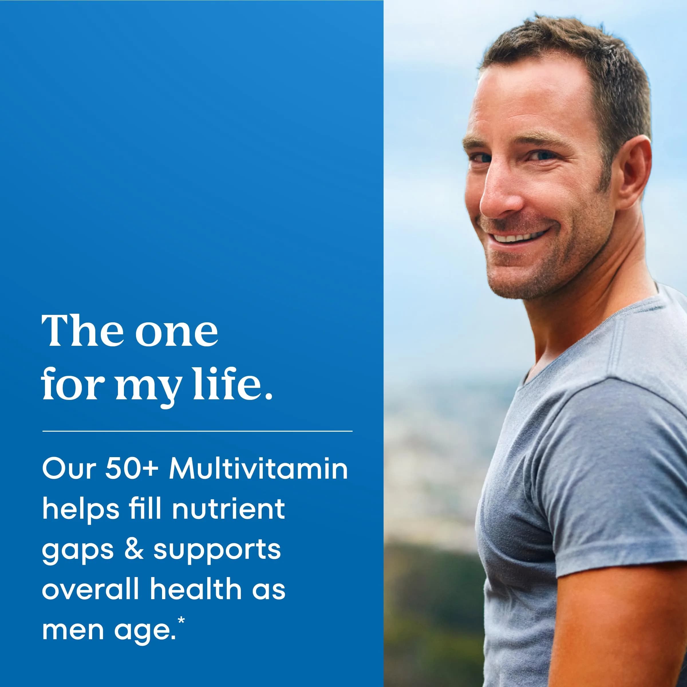 One A Day Men's 50+ Multivitamins 100 Count (Pack of 1) | Supports Immune Health & Energy with Zinc & Vitamin D - view 3
