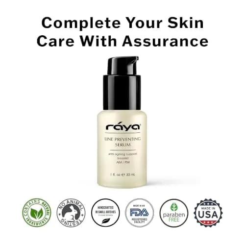 Raya Skin Serum 1 fl oz | Lightweight Anti-Aging Serum with Ginseng Extract thumbnail 4