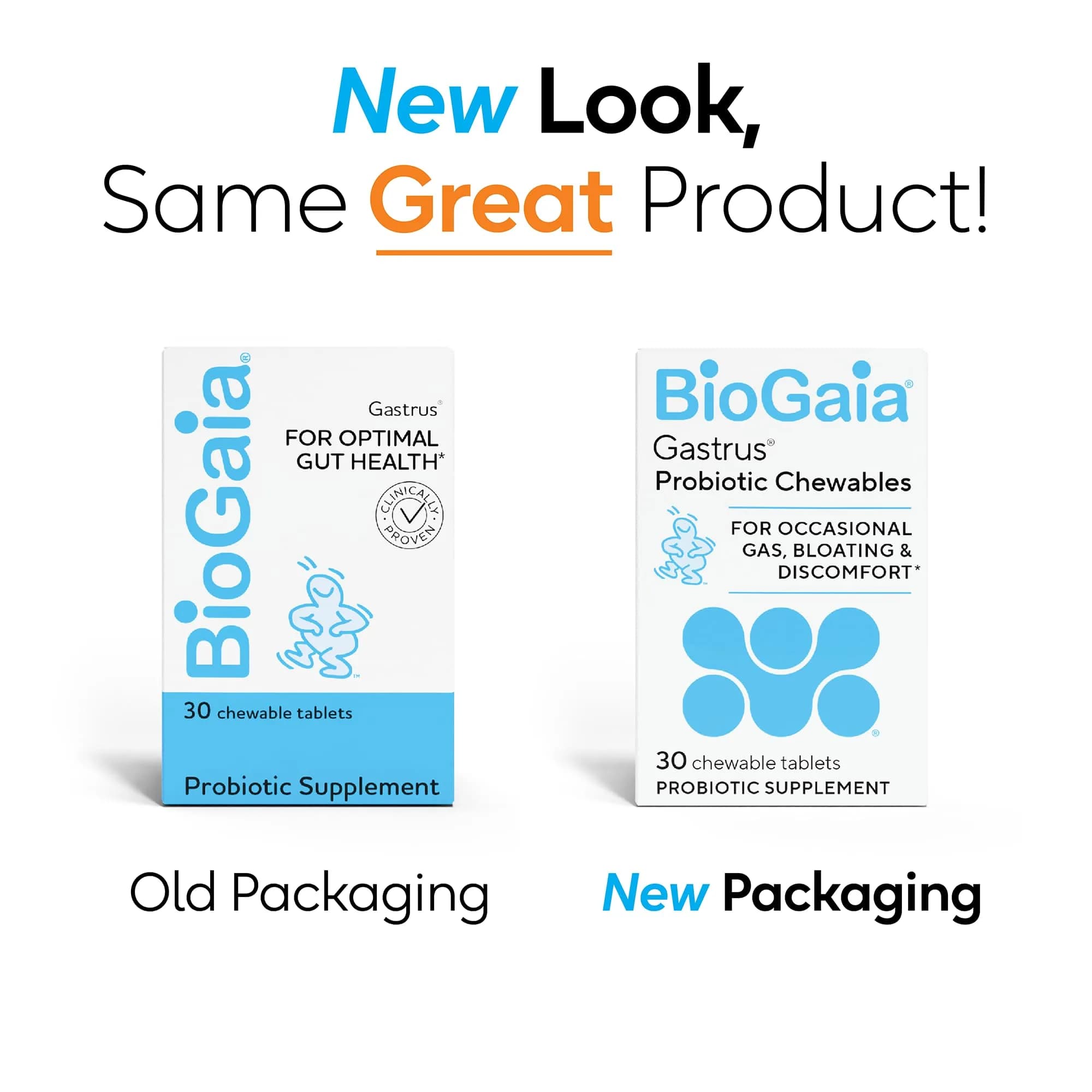 BioGaia Gastrus Probiotic Chewables 30 Count | 35 Years Clinical Gut Research - view 2