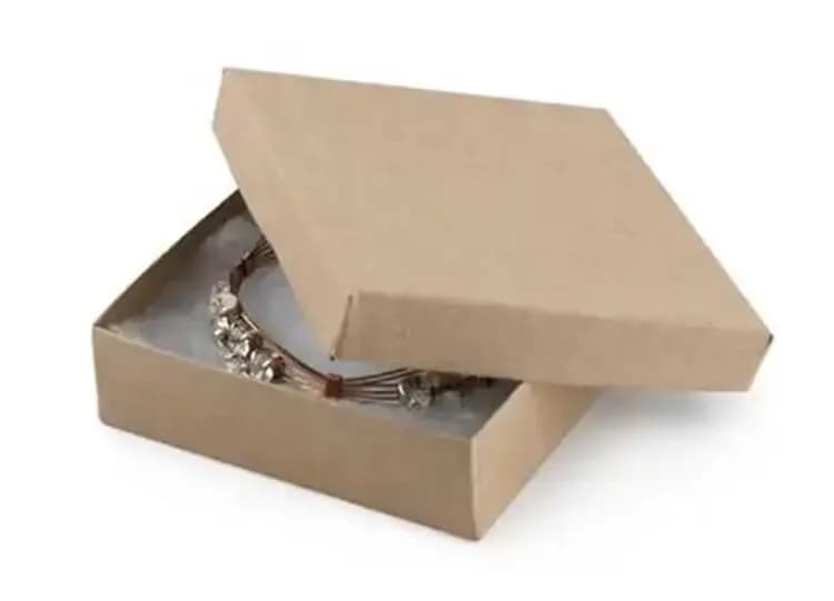 Belandaria Designs Jewelry Boxes 50 Assorted Kraft Cotton Filled Small Gift Boxes thumbnail 7