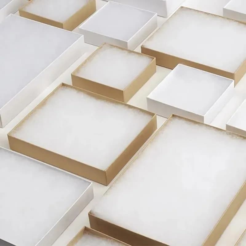 Belandaria Designs Jewelry Boxes 50 Assorted Kraft Cotton Filled Small Gift Boxes thumbnail 4