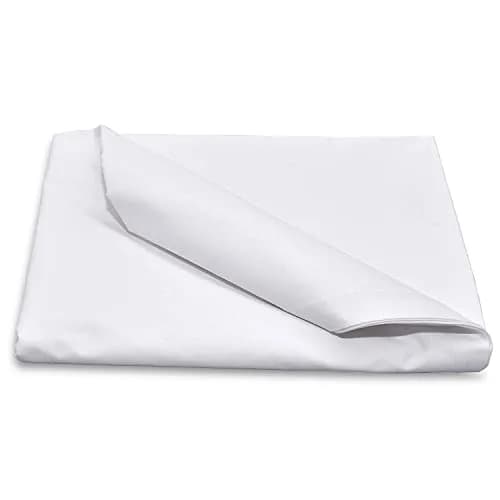 Pacific Linens Flat King Bed Sheets 200 TC Cotton | Wrinkle-Free, Durable & Easy Care (108 x 110) thumbnail 8