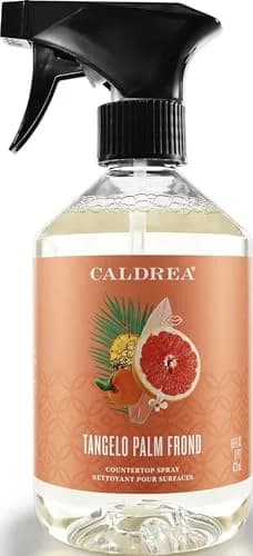 Caldrea Multi-surface CounterTop Spray Cleaner Tangelo Palm Frond 473ml (16 Fl Oz) | Cleans & Deodorizes Surfaces thumbnail 1