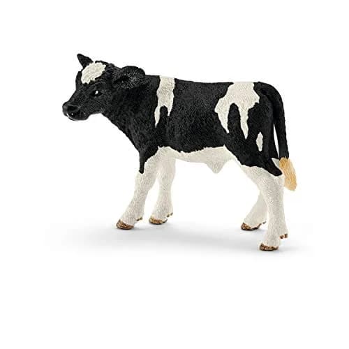 Schleich Holstein Calf Toy Figurine 5.08 cm (2 in) | Realistic Animal Toy for Kids Ages 3+ thumbnail 1