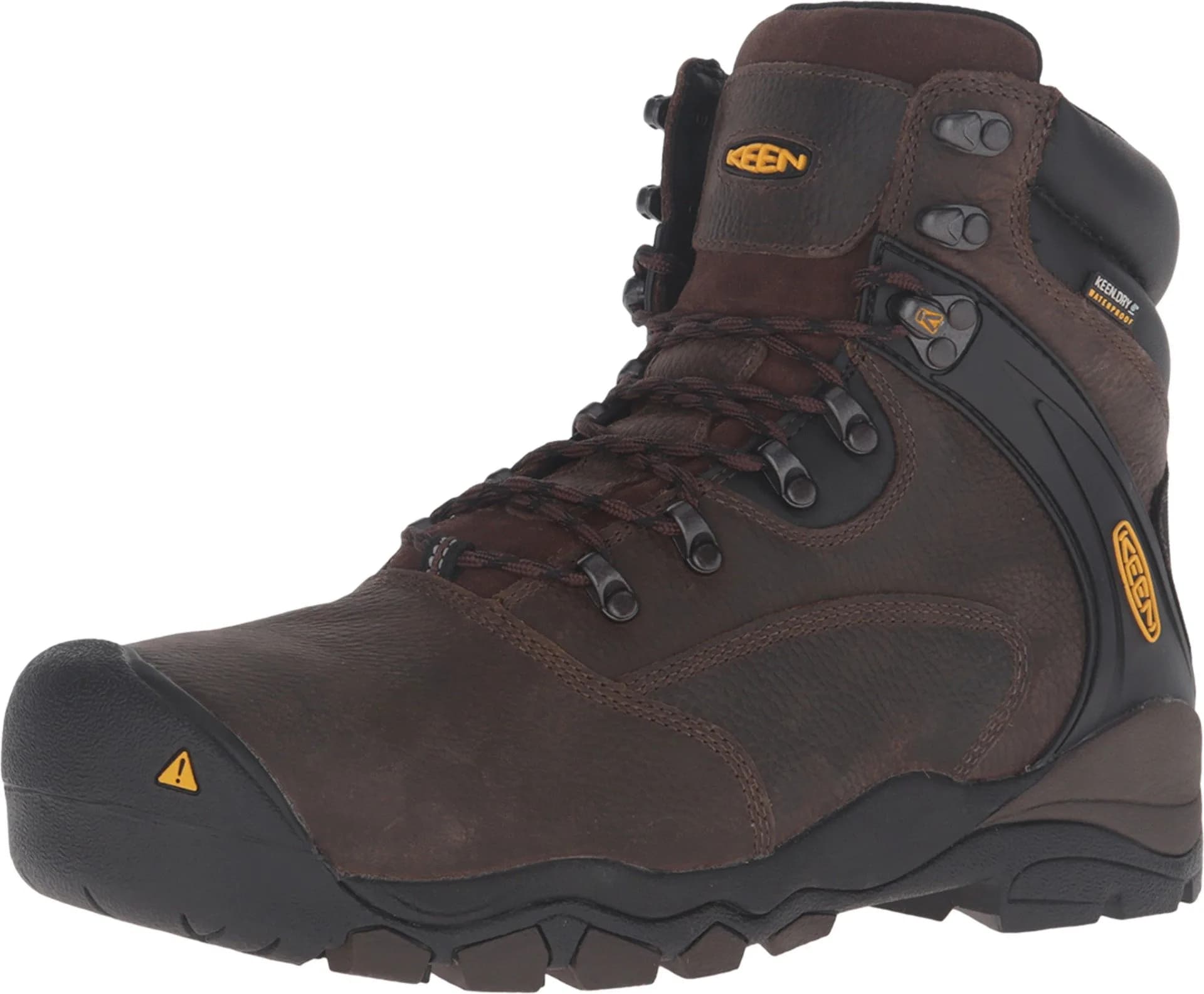 KEEN Utility Louisville 6" WP Industrial Boot | Waterproof Steel Toe Work Shoe for Men