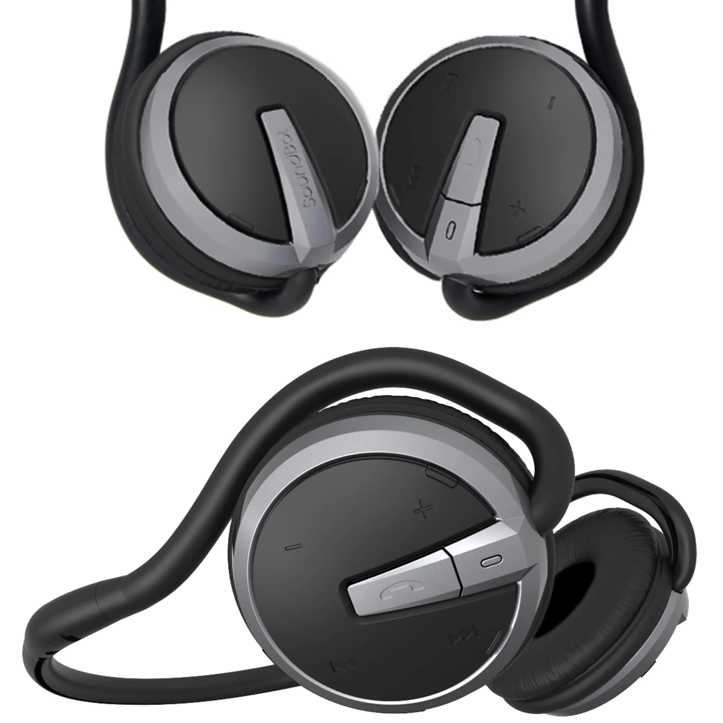 Soundbot SB221 Neckband Bluetooth Headphones | 20-Hour Music, 25-Hour Call Time, Sweat Resistant