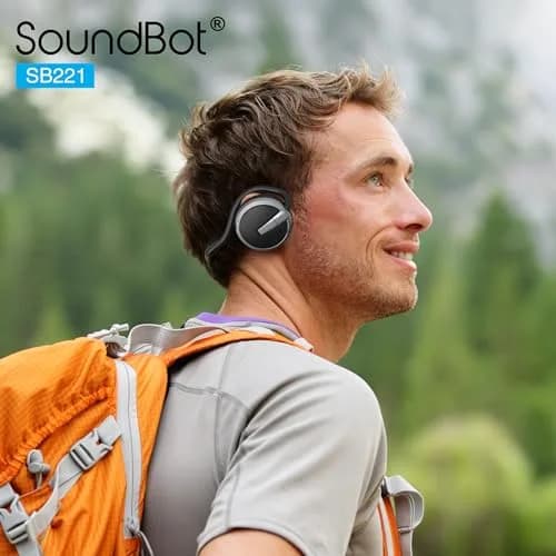 Soundbot SB221 Neckband Bluetooth Headphones | 20-Hour Music, 25-Hour Call Time, Sweat Resistant thumbnail 4