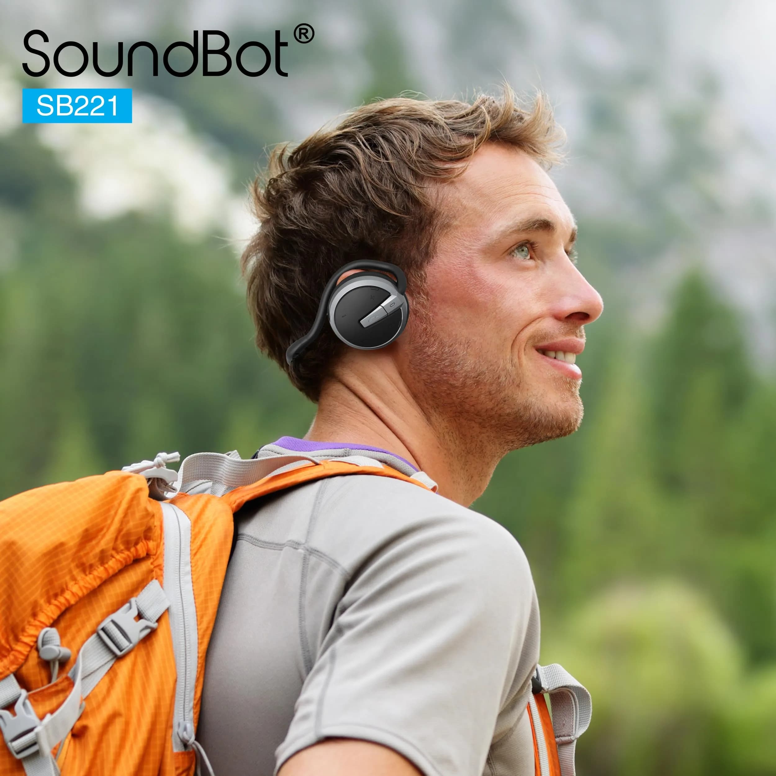 Soundbot SB221 Neckband Bluetooth Headphones | 20-Hour Music, 25-Hour Call Time, Sweat Resistant - view 4