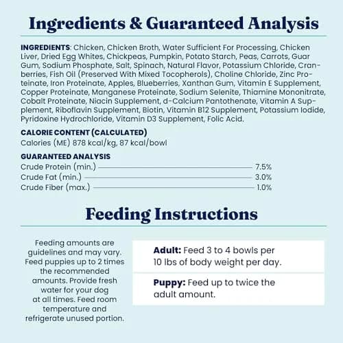 Solid Gold Small Breed Chicken Wet Dog Food Topper, 12ct | Grain-Free, Digestive Support, For Puppies & Adults thumbnail 9