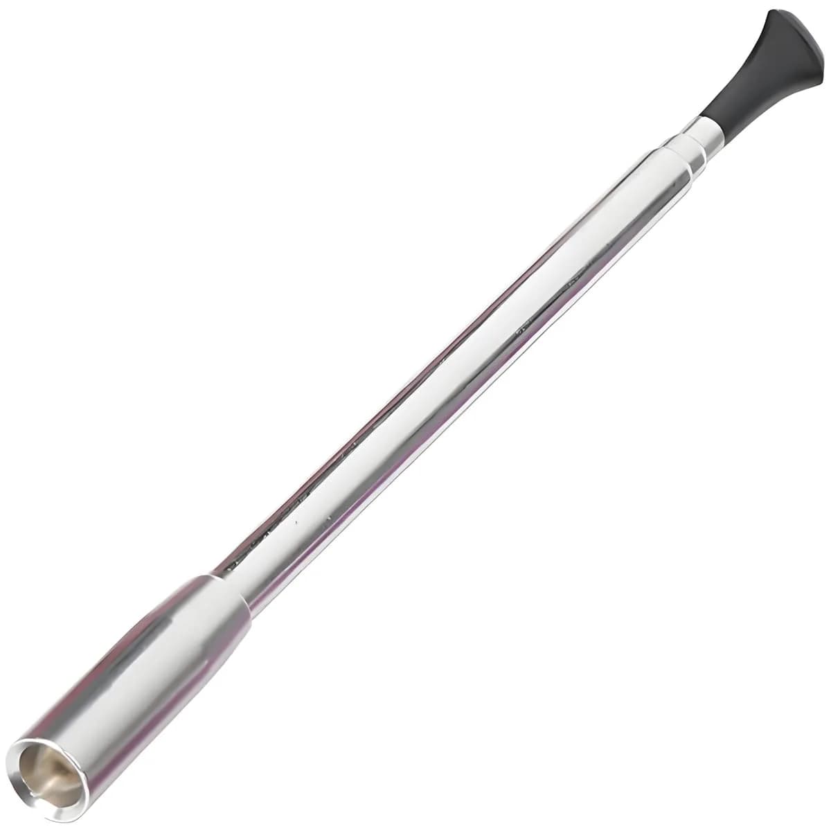 Utopiat Audrey Style Vintage Extendable Holder Purple | 19.7 cm (7.75 in) Extended — Silver