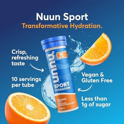 Nuun Sport Electrolyte Tablets 60 Servings | Gluten Free & Vegan Hydration Support thumbnail 2