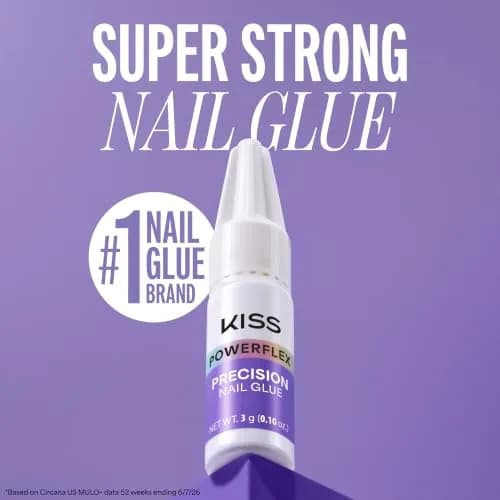 KISS PowerFlex Precision Nail Glue for Press Ons, Kits, Tips & Wraps 0.10 oz (2.96 ml) | Ultra Strong Bond for DIY Nails thumbnail 8