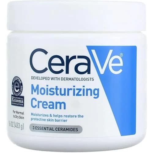 CeraVe Moisturizing Cream - 16 Ounce (Pack of 4) | Hydrates & Reinforces Skin Barrier thumbnail 1