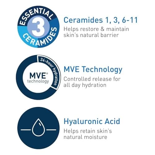 CeraVe Moisturizing Cream - 16 Ounce (Pack of 4) | Hydrates & Reinforces Skin Barrier thumbnail 2