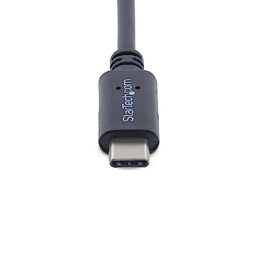 StarTech.com USB-C to USB-C Charging Cable 1m (3.3ft) Black | 60W PD, USB 2.0 Speeds thumbnail 4