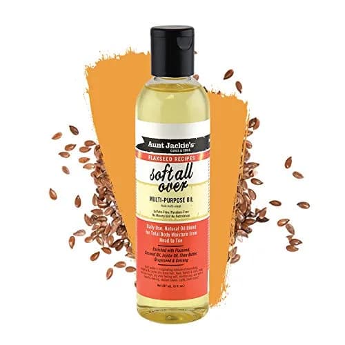 Aunt Jackie's Soft All Over Multi-Use Oil 237ml (8 Fl Oz) | Hair, Skin & Nails Therapy thumbnail 2