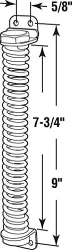 PRIME-LINE RG 18504 Self Closing Gate Spring 23cm (9 In.) | Automatic Closing for Gates thumbnail 2