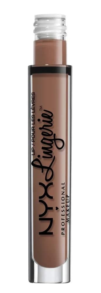 NYX PROFESSIONAL MAKEUP Lip Lingerie Matte Liquid Lipstick - Bedtime Flirt, Red Toned Pink | Long-Lasting Matte Finish - view 6
