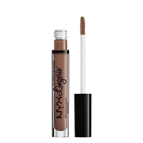 NYX Professional Makeup Lip Lingerie Matte Liquid Lipstick - Honeymoon (Mauve Pink), 3.4ml thumbnail 1