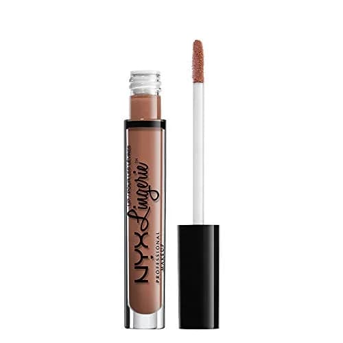 NYX PROFESSIONAL MAKEUP Lip Lingerie Matte Liquid Lipstick - Baby Doll, 3.4ml (0.11 Fl Oz) | Long-Lasting Matte Finish — Baby Doll