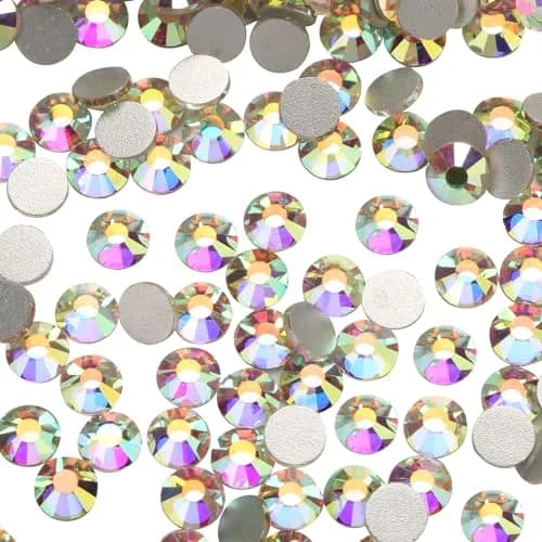 Jollin Crystal Flatback Rhinestones Gems for Crafts 8.4mm SS40 | Sparkly Glass Rhinestones for DIY Art thumbnail 2