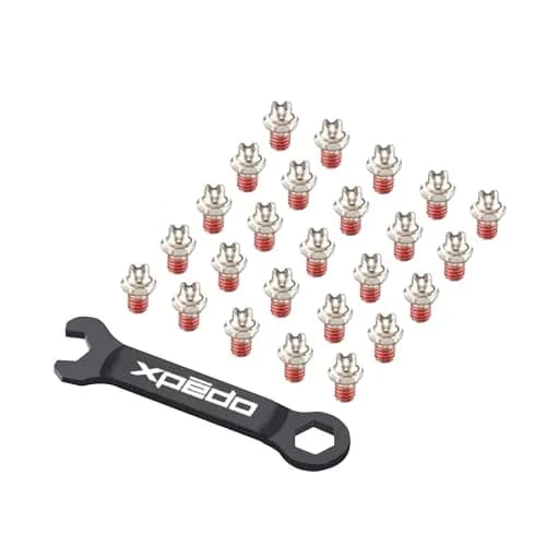 Xpedo Replacement Twin-Tip Pin Kit | OEM Pins & Custom Wrench for Bicycle Pedals thumbnail 1