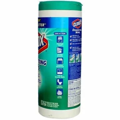 Clorox Disinfecting Wet Wipes Fresh Scent 70 Count (Pack of 2) | Bleach-Free Cleaning for All-Purpose Use - view 7