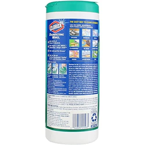 Clorox Disinfecting Wet Wipes Fresh Scent 70 Count (Pack of 2) | Bleach-Free Cleaning for All-Purpose Use thumbnail 2