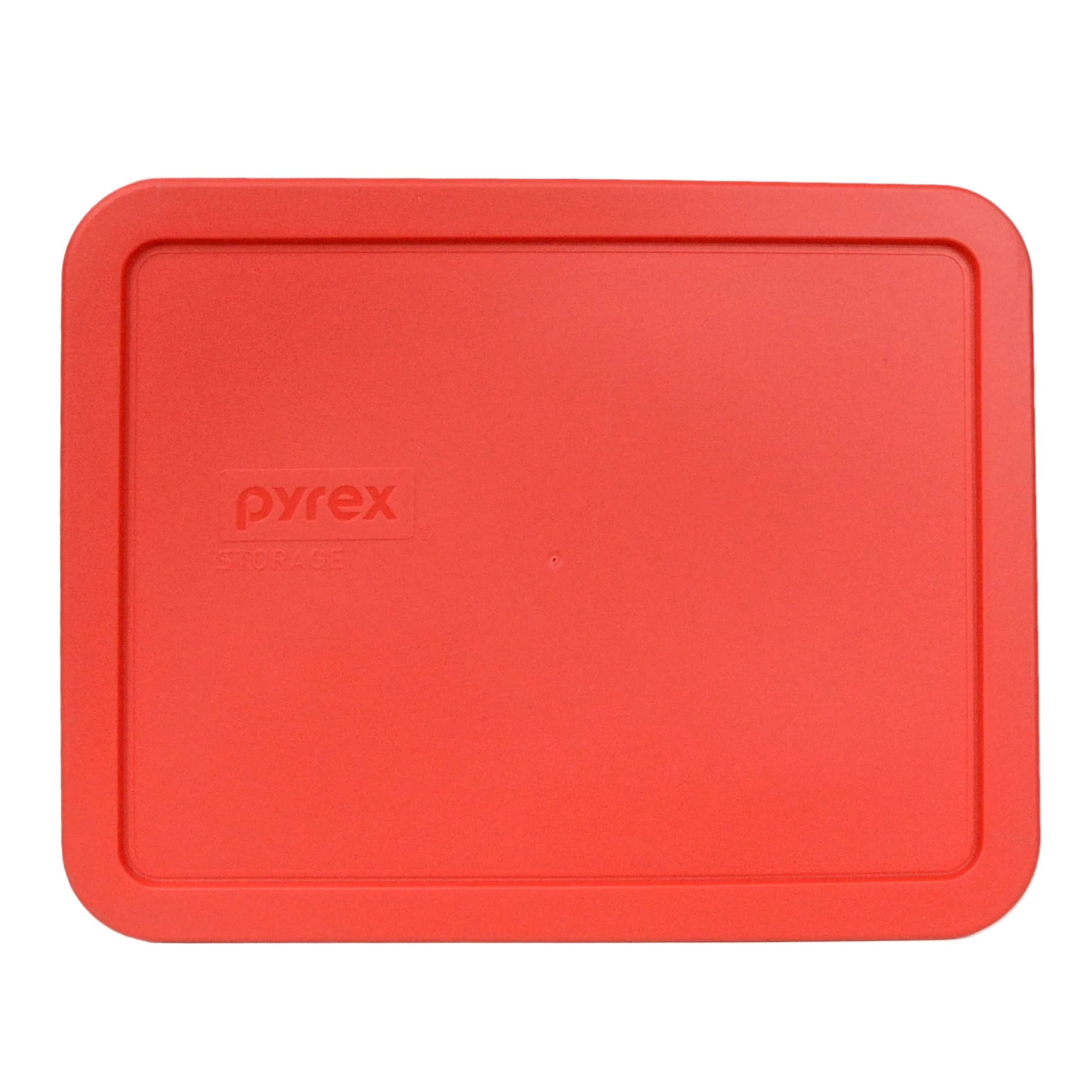 Pyrex 7211-PC 6-Cup Red Food Storage Replacement Lid | Made in USA, Dishwasher Safe — Red